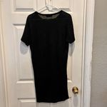 Everlane Womens Dress Large 100% Linen Lightweight TShirt Minimal Beachy Black Photo 4