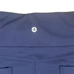 Halara NWT  Flare Leg Navy Blue Leggings Work Pants Size Large Photo 5