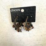 Chico's Chico’s beaded Zella hoop earrings NWT Photo 2