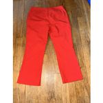 Loft Ann Taylor  Pants Size 2p Marisa Skinny Coral Pink Flat Front Stretch Ankle‎ Photo 3