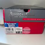 Skechers Poppy Breezy Street White Mesh Slip On Sneakers Photo 8