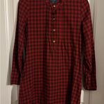 Abercrombie & Fitch Red Plaid Men's Shirt Photo 0