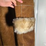 wilson's leather VINTAGE • Wilson’s Leather • Faux Leather Coat • Brown • Faux Fur • Small Photo 15