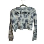 SoulCycle Julie Cropped Tie Dye Waffle Knit Top Photo 3