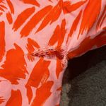 Veronica Beard  dress Womens size 8 Samy pink puff sleeves button front **Flawed* Photo 4