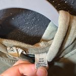 Roxy  Sage Green Graphic Back Casual Hoodie Photo 3