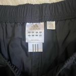 Adidas Y2K  Black Neon Green Track Pants Nylon Elastic Size XL Climacool Rare Photo 2