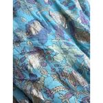 Karina Grimaldi NWT  Sparkly Metallic Long Floral Dress Size Small Photo 5