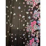 Scoop XXXL/3XG Floral Print V Neck Maxi Dress Black Pink Blue Size undefined Photo 5