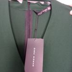 ZARA emerald green choker dress size XS Photo 5