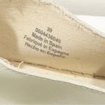 Free People Size 9 White LAUREL CANYON ESPADRILLE SLIP ONS Shoes Photo 3