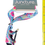 Juncture Floral Flowers Lanyard NWT Pink Photo 0