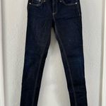 Rag and Bone NEW  Harrow Dark Wash Denim Skinny Metallic Jeans 26 Photo 0