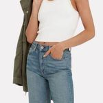 A.L.C. NWT  Elliott Crochet-Trimmed Knit Tank in White Photo 0