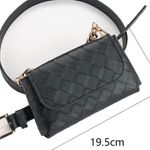 WOMEN Retro Style Pin Buckle Waist Bag/Waist Bag. Removable belt. Orange Photo 1