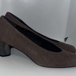 Stuart Weitzman Solar Goosebump Napa Leather Pump Heels Funghi Brown Women 10 N Photo 3