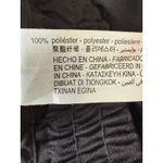 ZARA  Wide Leg High Rise Satin Trouser Dress Pant Belt Loops Pockets M Black Photo 8