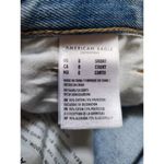 American Eagle Outfitters Pants Women Size 0 Mom Jeans Denim Short Distressed Photo 4