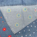 Denim & Co NWT Sz 2X Floral - Paisley Embroidered & Embellished Denim Maxi Dress Photo 6