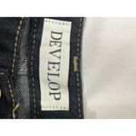 Develop Vintage Black Denim Jeans Embroidered Baggy Hip Hop Carpenter Style Sz S Photo 8