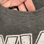 KISS band graphic tee leopard cheetah print lips L Gray Size L Photo 1