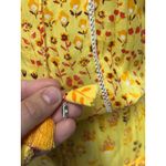 Poupette St. Barth Clara Mini Dress – White & Orange Floral Photo 4