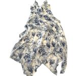 Illa Illa White Blue Watercolor Tie Dye Print Maxi Dress Size M Photo 4