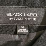 Evan Picone Black Label Black Sheath Dress Size 10 Photo 6
