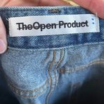 TheOpen Product Women's Super High Rise Ripped Knee Jeans Size 2 (30" Waist) Blue Photo 7