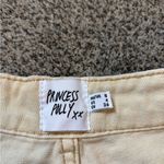 Princess Polly  Cream Shorts Photo 1
