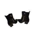 Blondo  Eleanor Waterproof Leather Pointed Toe Heeled Booties Black Size 7M Photo 6