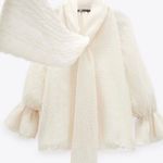 ZARA  Swiss Dot Bow Photo 4