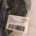 ASOS New DESIGN Fairview ruched sliders in black slides sandals, women size US 7 Photo 6