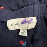 Something Navy  Soft Multicolored Shorts w/ Pockets Photo 2