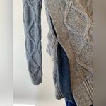 margaret o'leary Margaret O’Leary gray cable knit sweater Size Small Photo 5