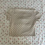 Pink Rose  Chic Patterned Top - Cream Photo 2