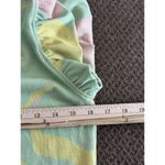 ZARA  Women's Tanks ruffle sleeves  Size Medium Camo Green Cropped‎ Photo 6