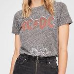 Free People High Waisted Black Zip Up Mini Skirt Photo 0