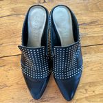 1. State  Lon Black Studded Leather Mules Size 7.5 Photo 8