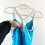 Lululemon Run Mile A Minute Tank Top Beach Blanket Blue Aquamarine 8 Photo 4