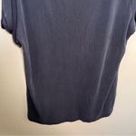 Hayden Los Angeles V-Neck T-Shirt Blue Gray Photo 8