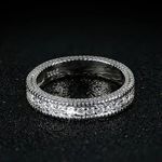 Boutique NEW 2pc Set 2 Carat Solitaire Diamond Engagement Wedding Photo 7