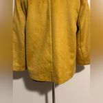 Harvé Benard EUC Harve Benard Mustard Yellow Button Front Jacket size medium Photo 5