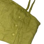 Forever 21 Co-Ord Two Piece Set Crop Top + Midi Skirt w/ Side Buttons - Large Photo 2