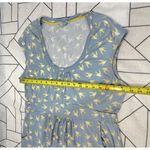 Boden Penny Jersey Dress Swallow Print Sleeveless Light Blue Womens Size 12 Photo 8