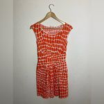Miu Miu ‎ Orange & White Dames Jurk Classy Dress ( 38 ) Photo 1