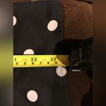 J.Crew Black Long Sleeve With White polkadots Size XS. Photo 8