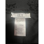 Joe B  Short Pull on Black on Black Floral Skirt Sz XL NWT Photo 5