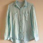 Aritzia Talula Montana Shirt Blouse Light Blue S Photo 0