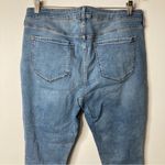 Old Navy mid rise rockstar Jeans distressed size 14 Photo 6